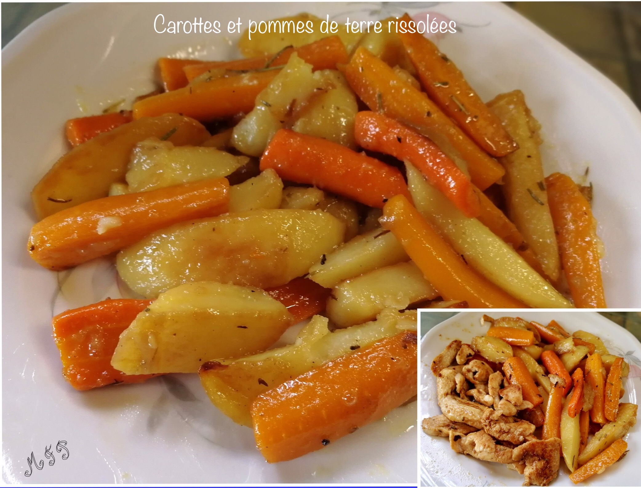 Purée De Carotte Pomme De Terre Cookeo Carottes et pommes de terre rissolées aux herbes de Provence - Recette  Cookeo