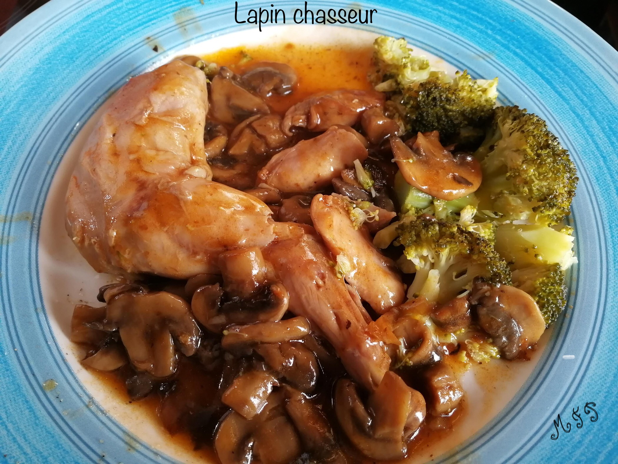 Lapin Pomme De Terre Champignon Cookeo Lapin chasseur - Recette Cookeo