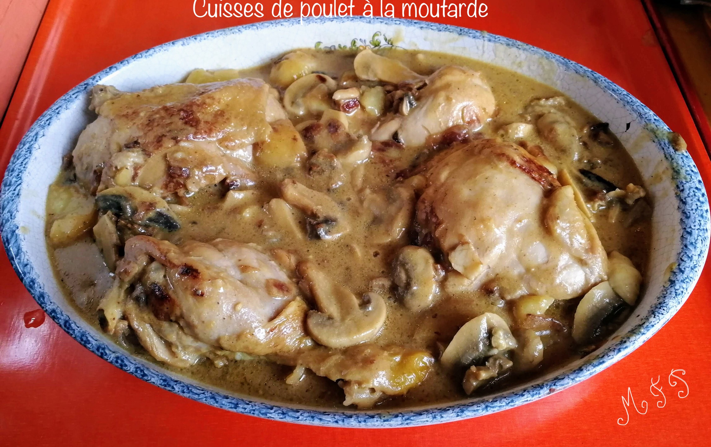 Recette Haut De Cuisse De Poulet Cookeo Cuisses de poulet à la moutarde - Recette Cookeo