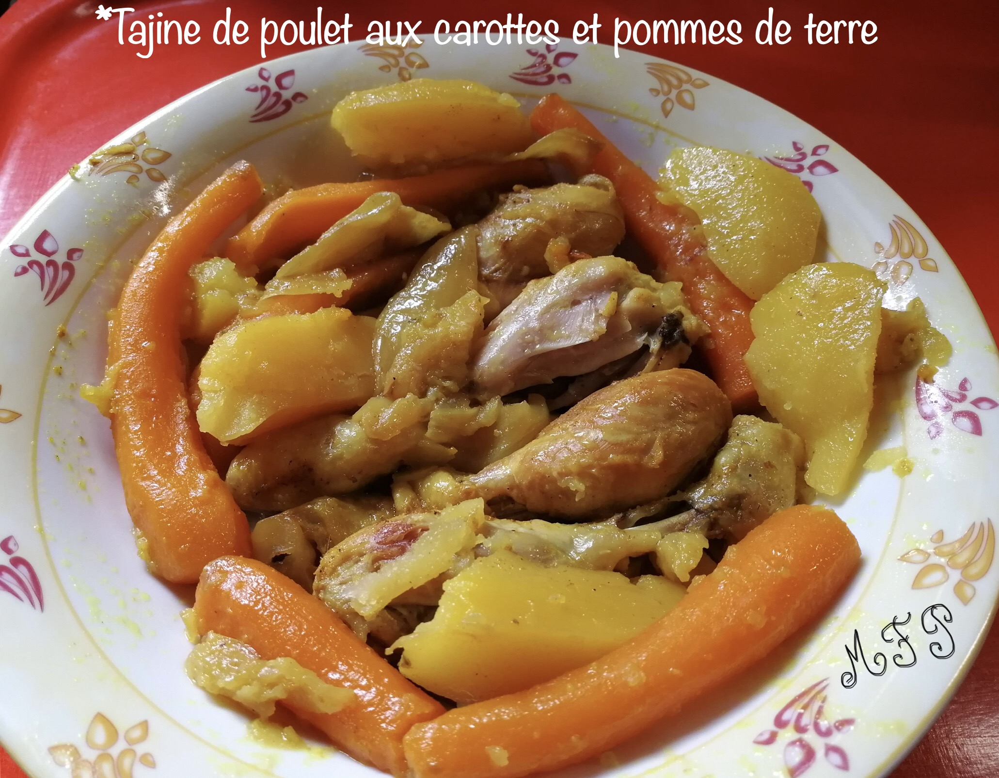 Tajine Cookeo Agneau Pomme De Terre Tajine de poulet aux carottes et pommes de terre - Recette Cookeo