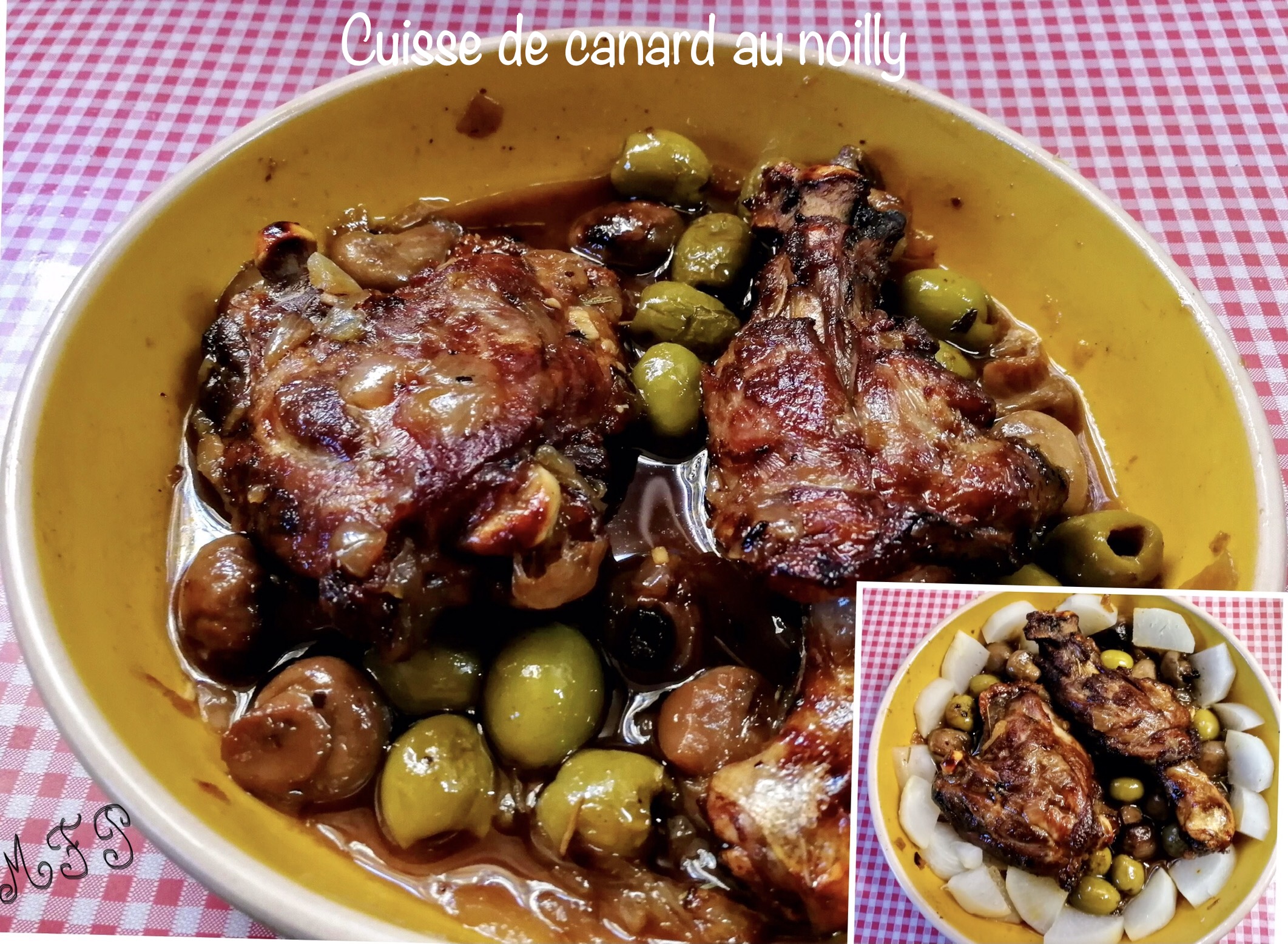 Recette Cuisse De Canard Confite Cookeo Cuisse de canard au Noilly - Recette Cookeo
