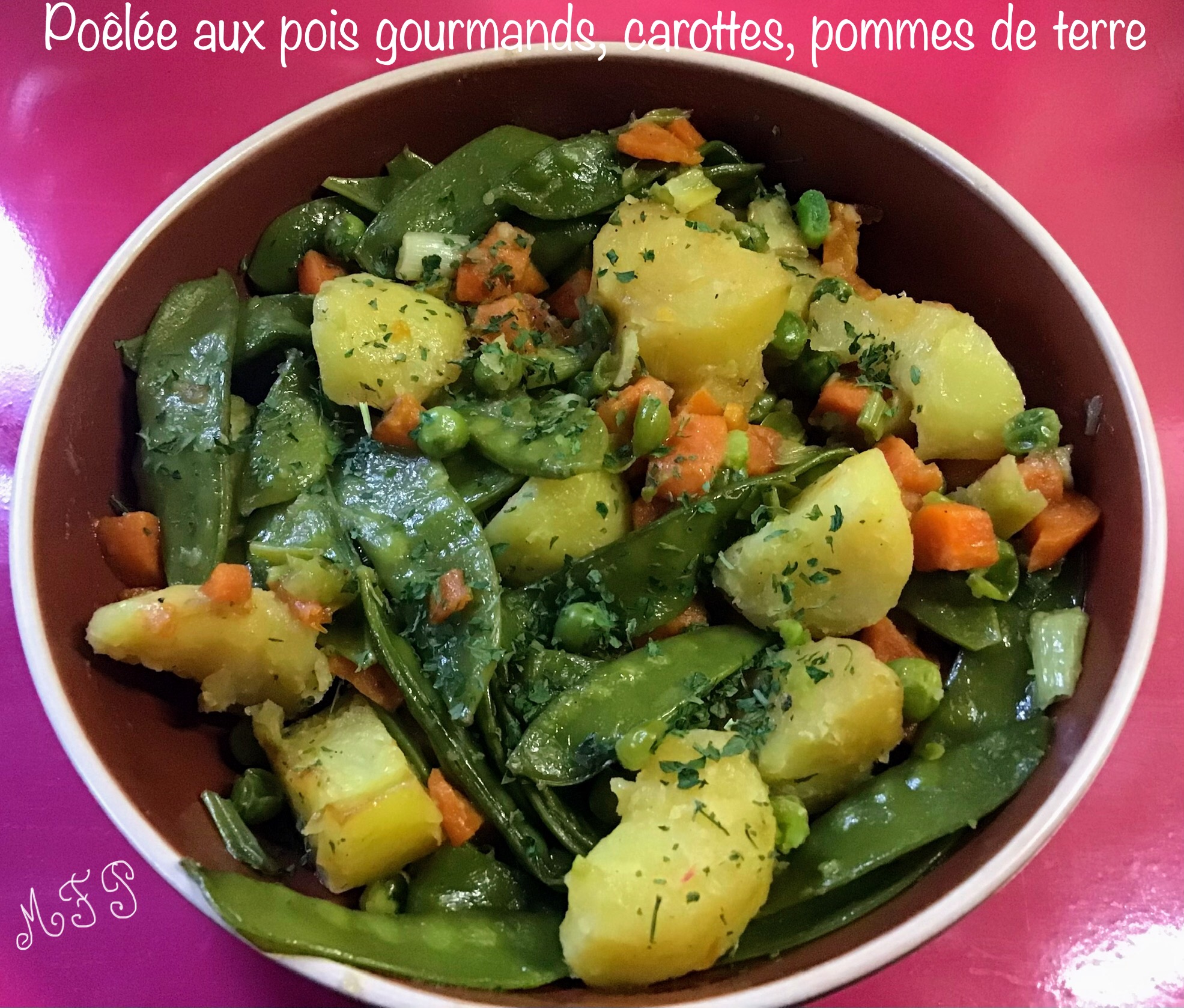 Courgette Carotte Pomme De Terre Cookeo Poêlée aux pois gourmands, carottes, pommes de terre - Recette Cookeo