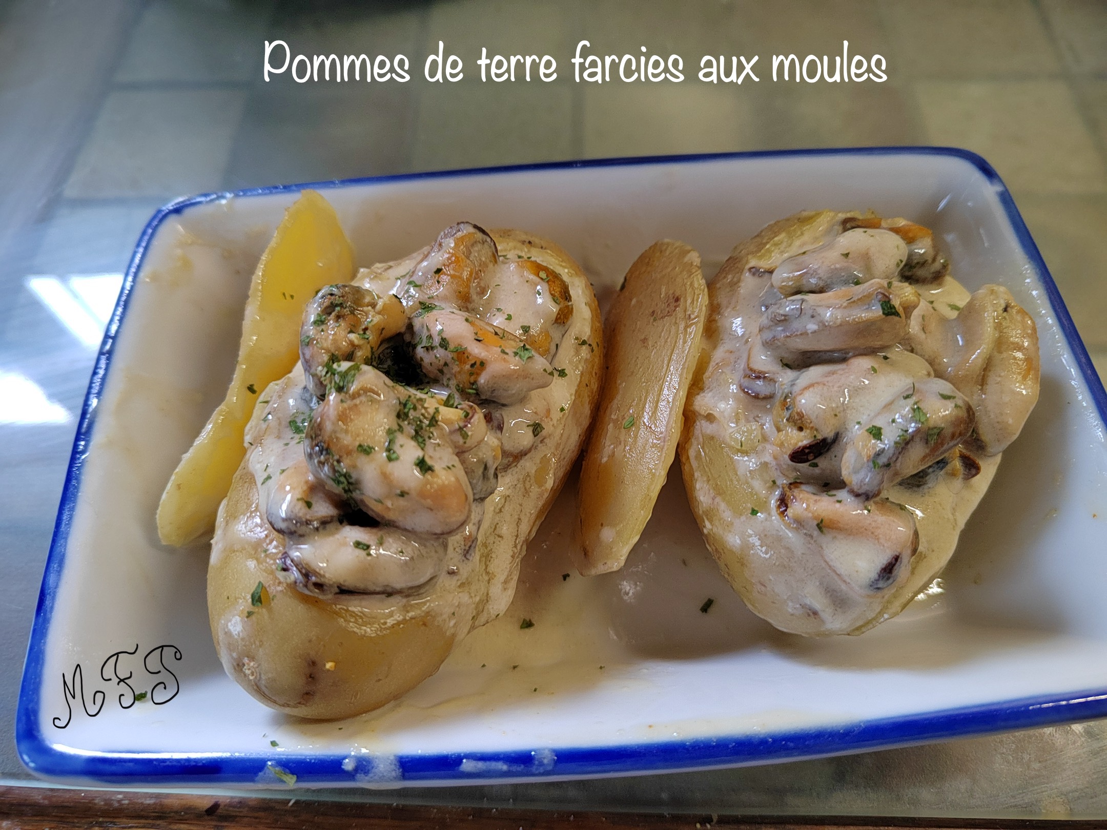 Pommes De Terre Farcies Au Cookeo Pommes de terre farcies aux moules - Recette Cookeo
