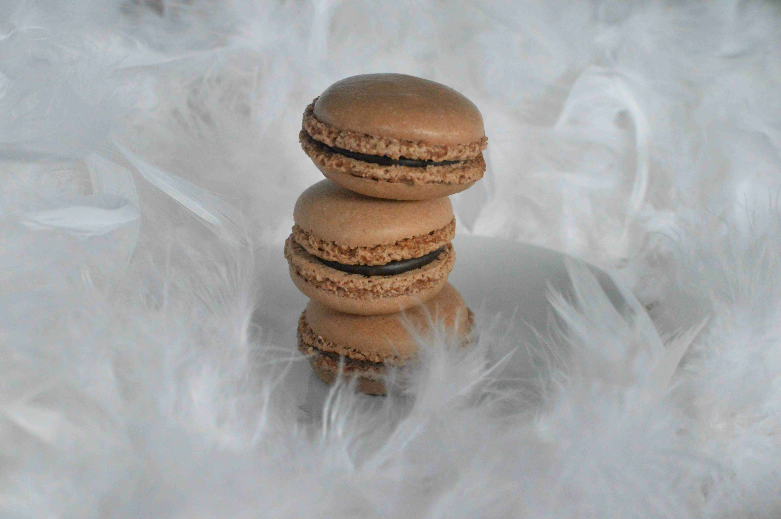 Macarons au chocolat