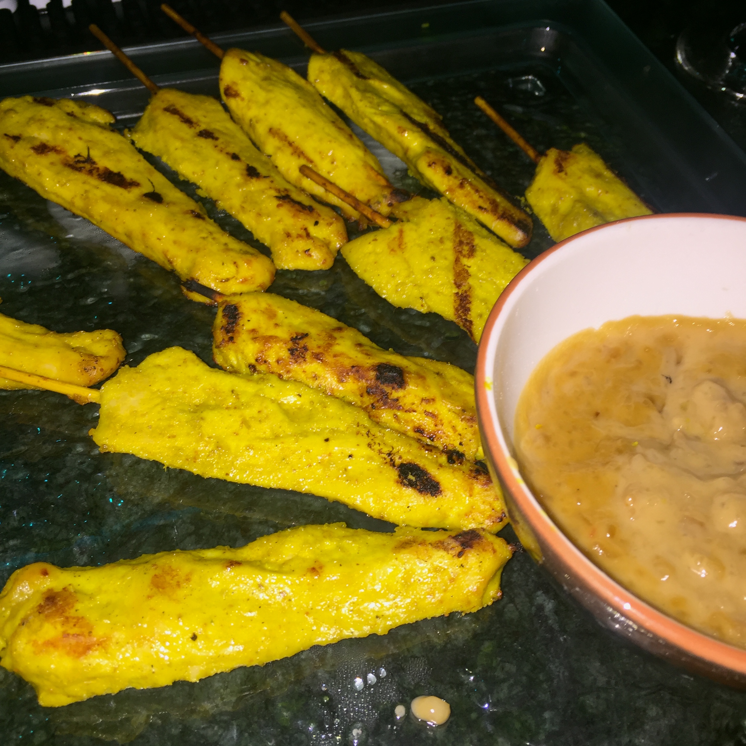BBQ Chicken Satay