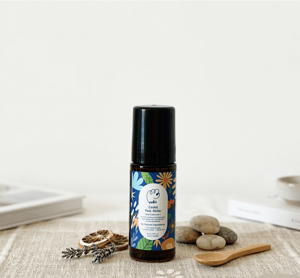 Protect your furry friend year-round with our Paw and Nose Moisturizer Roller