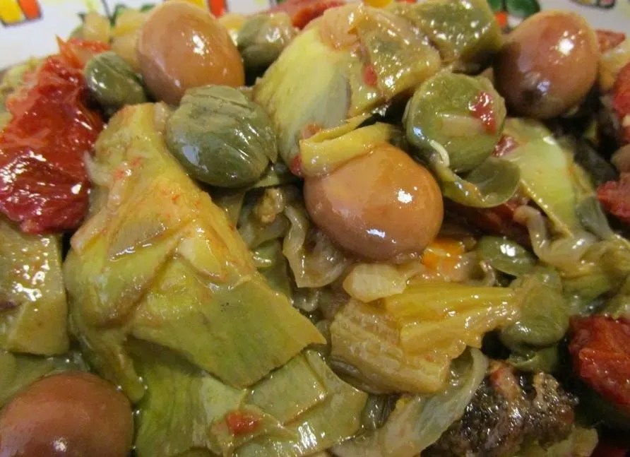 Sicilian Artichoke Caponata