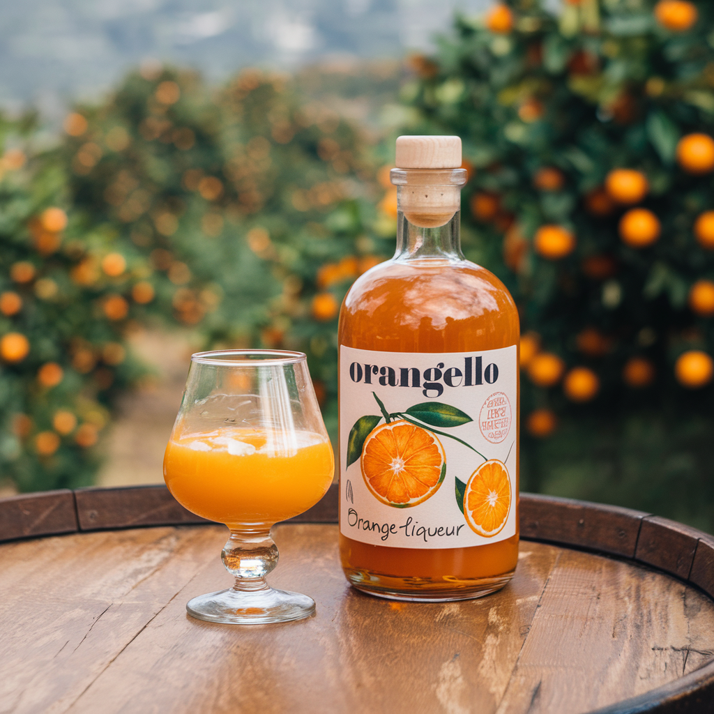 ORANGELLO (ARANCELLO) : THE DELICIOUS HOMEMADE ORANGE LIQUEUR