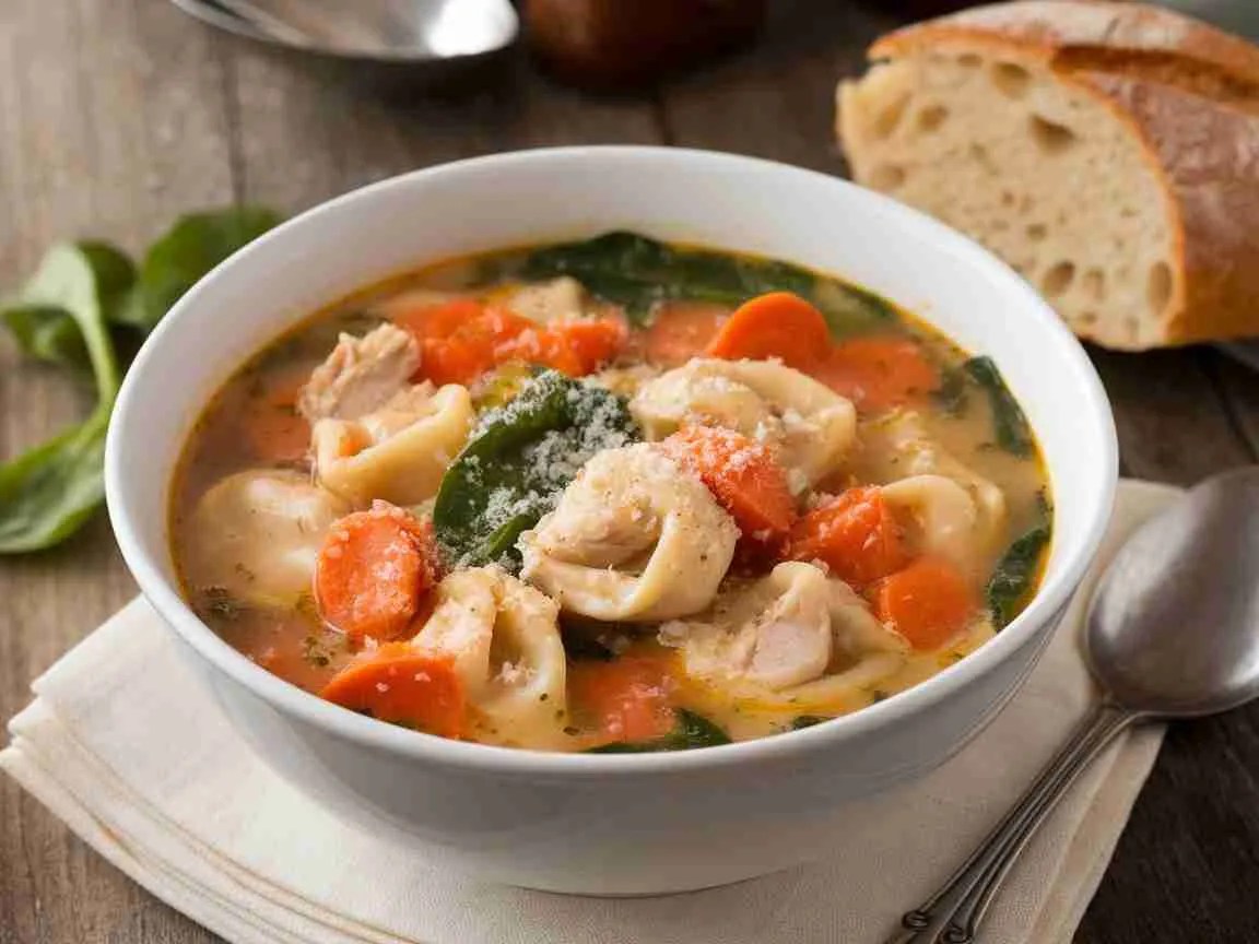Chicken Tortellini Soup Recipe