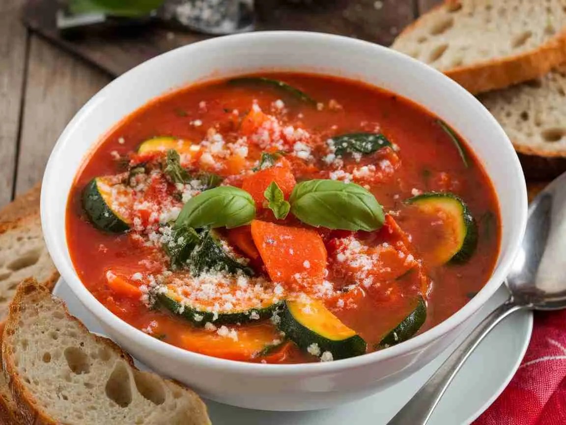 Hearty Italian Vegetable Soup Recipe