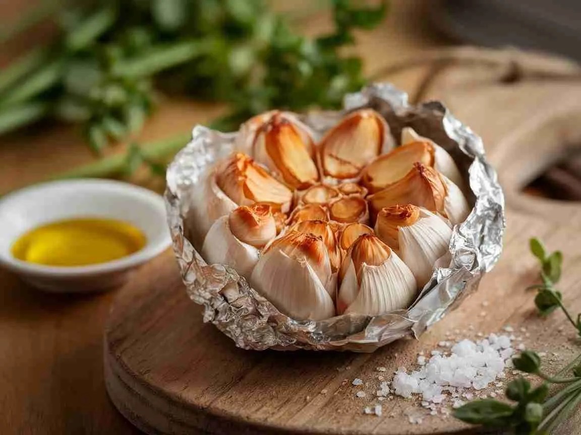 Air Fryer Roasted Garlic Recipe
