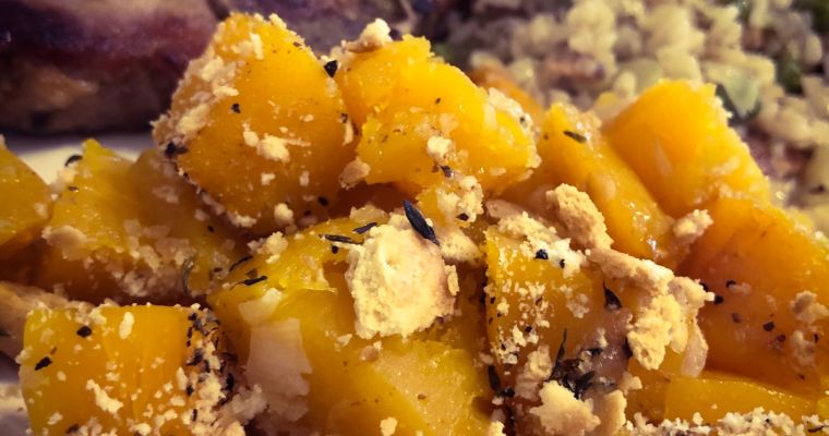 Brown Butter Butternut Squash Dish