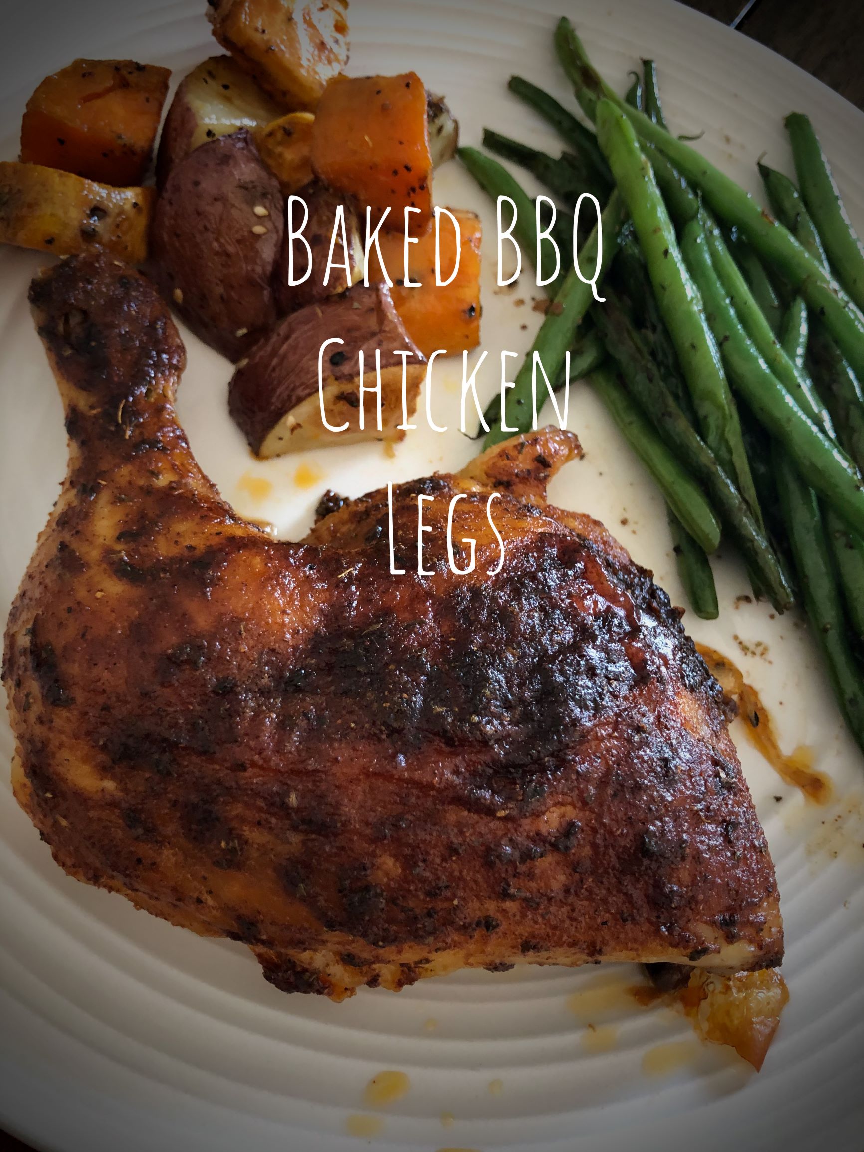 Baked BBQ Chicken Legs