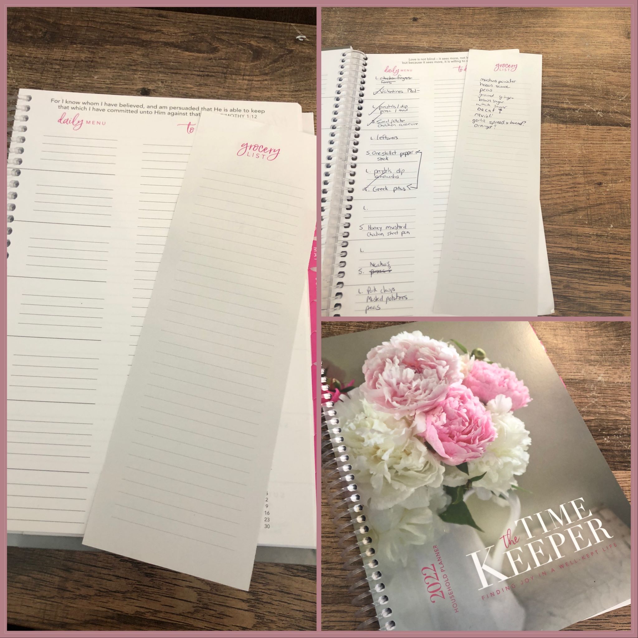 Menu Planning – How and Why I do it?