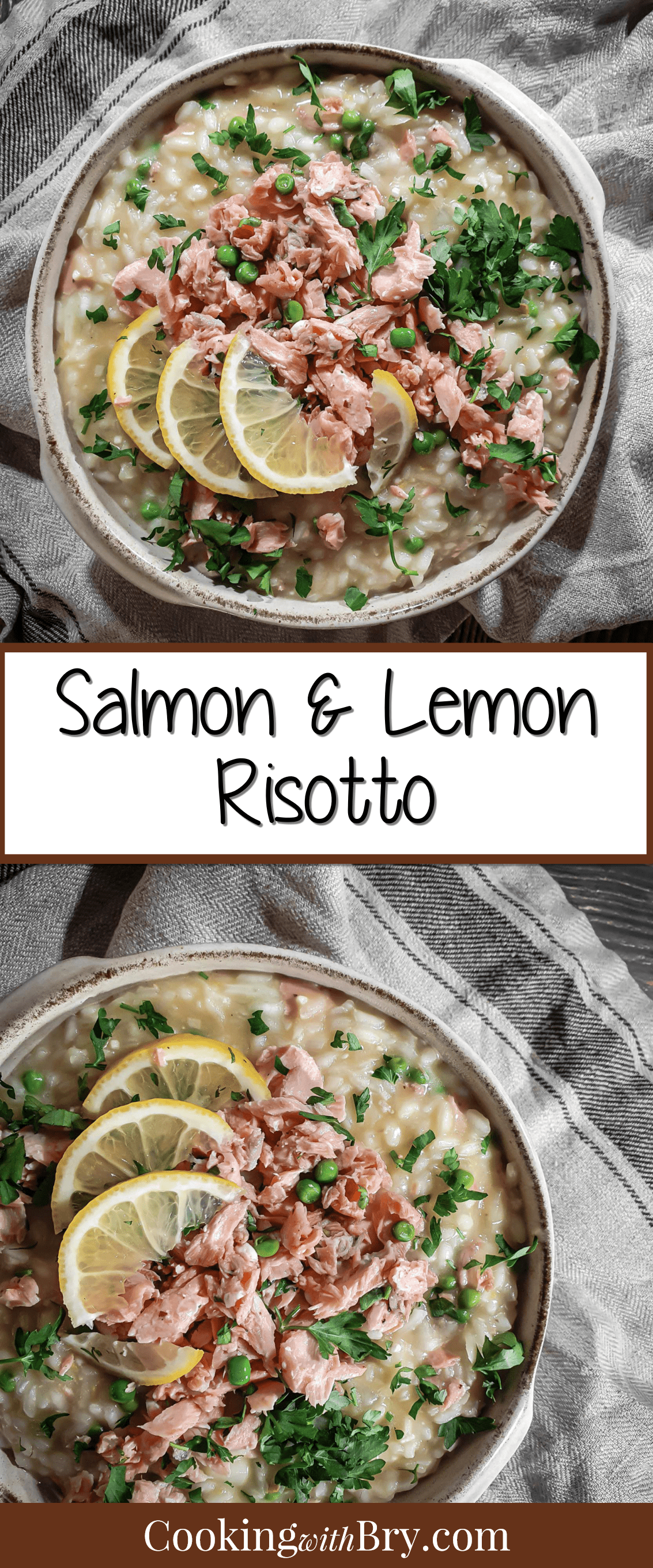 salmon and lemon risotto