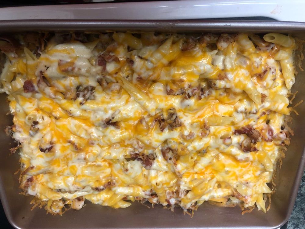 Chicken Bacon Ranch Casserole