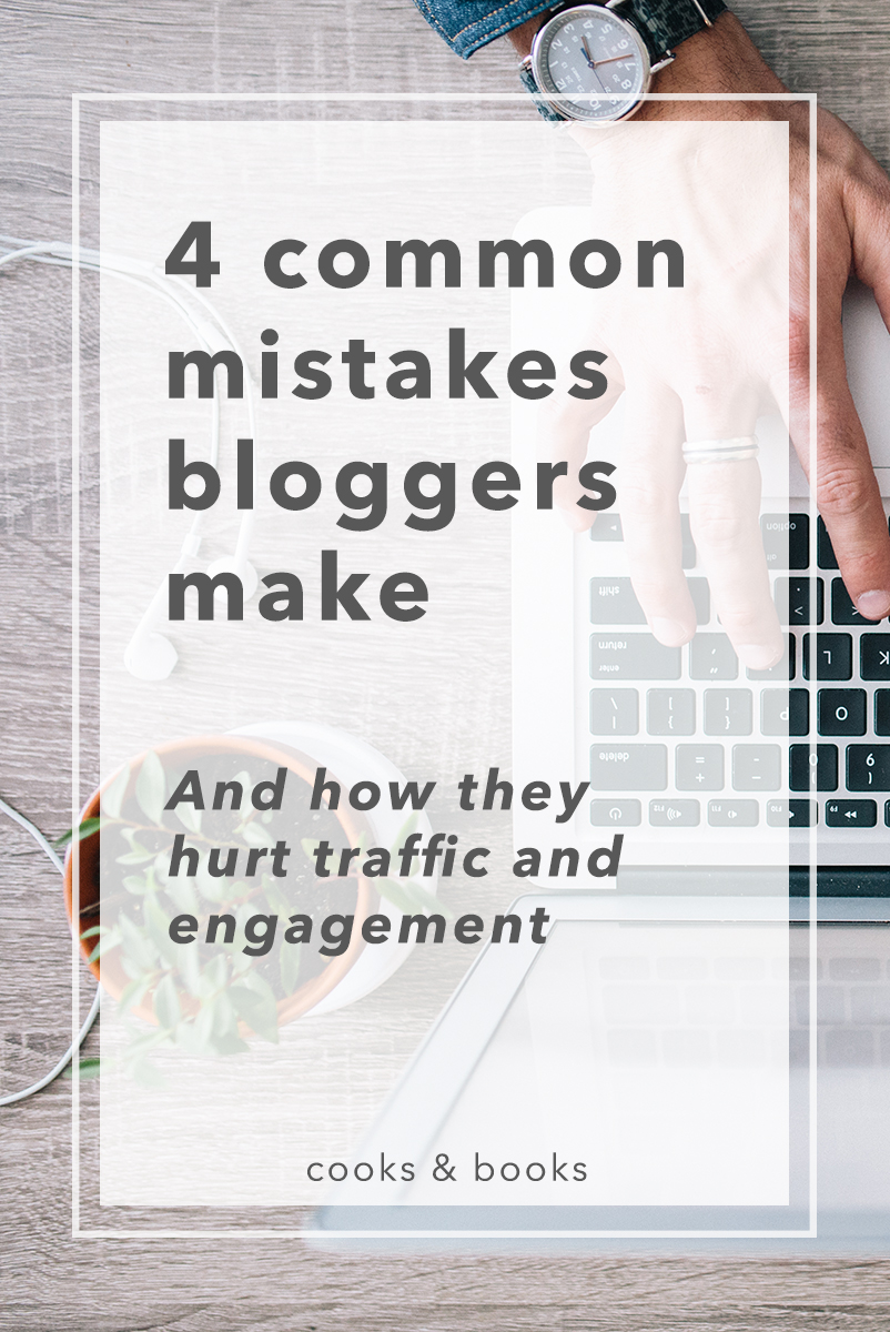 blogger mistakes that hurt traffic