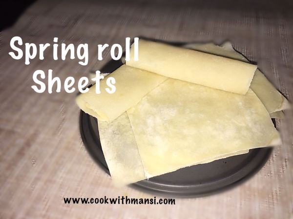 Spring roll sheets
