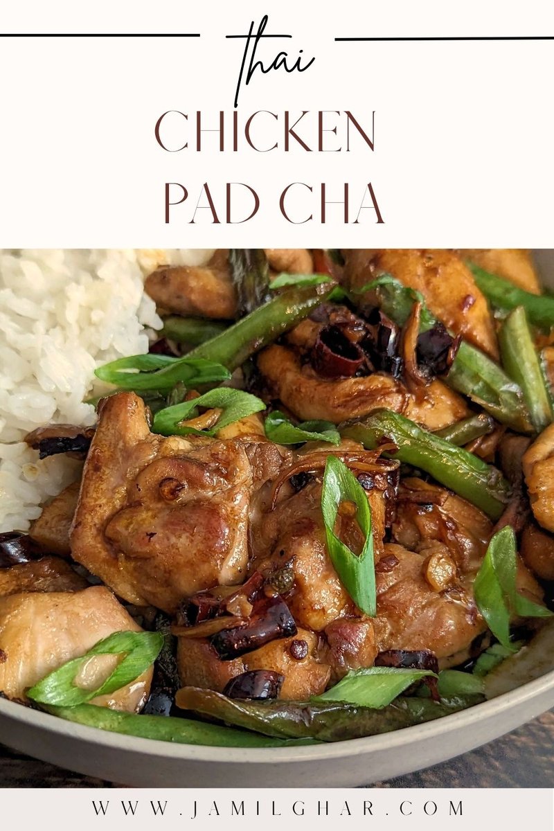 Pad Cha Gai Recipe - Cook Your Yummy Cuisine