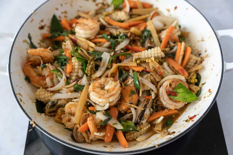 Pad Cha Talay Recipe - Cook Your Yummy Cuisine