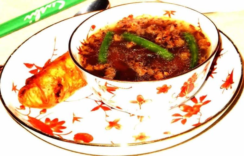 Three Delicacies Sizzling Rice Recipe - Cook Your Yummy Cuisine