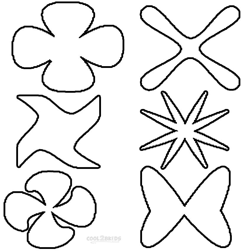 printable shapes coloring pages for kids cool2bkids