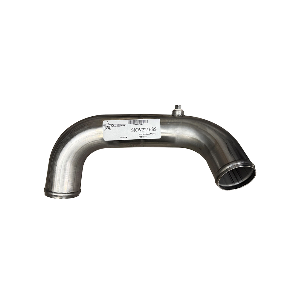 F66-2216 Stainless Steel Coolant Pipe for Kenworth Trucks - SKW2216SS