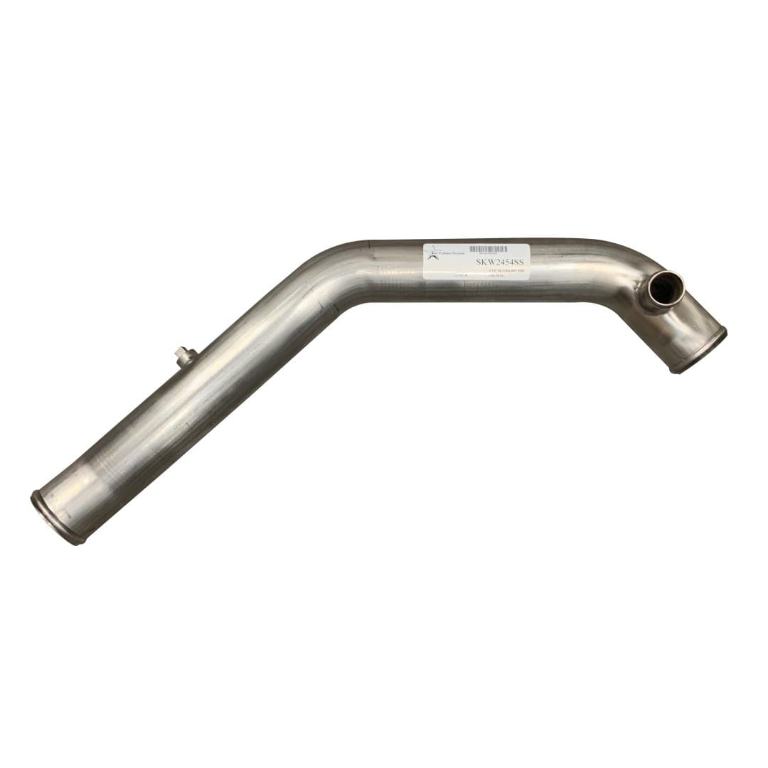 F66-2454 Stainless Steel Lower Coolant Pipe for Kenworth Trucks