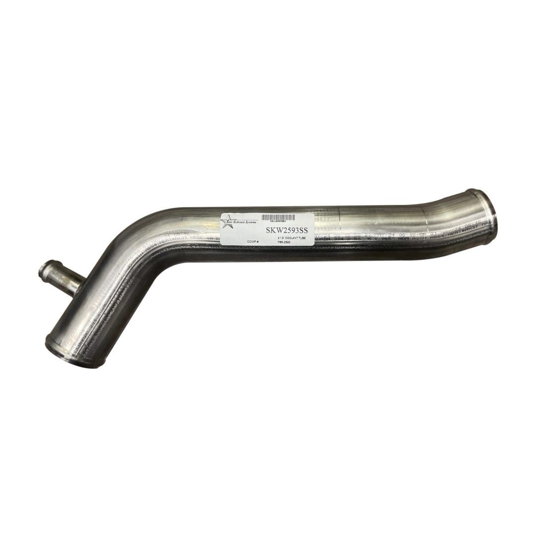 F66-2593 Stainless Steel Lower Coolant Pipe for Kenworth Trucks
