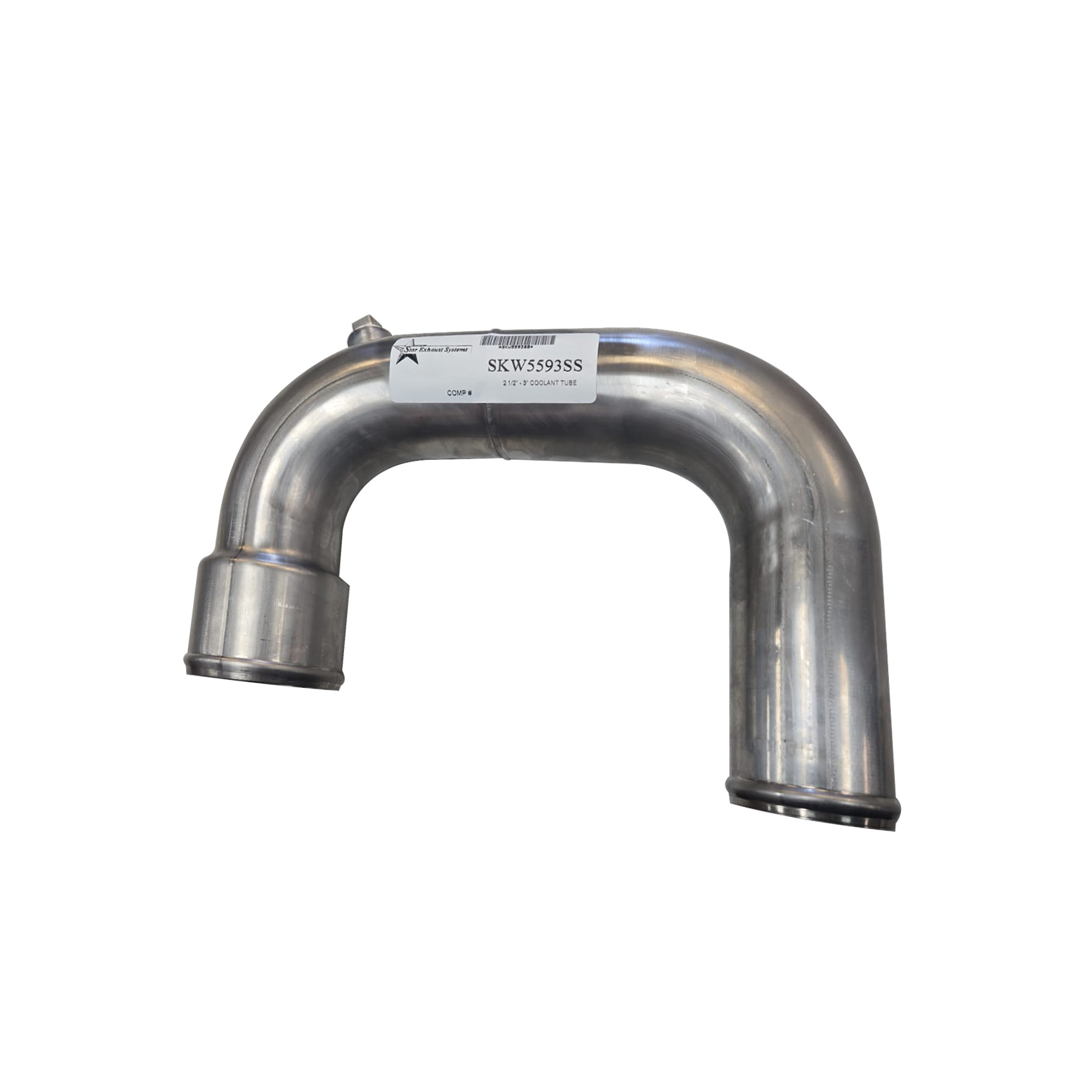 K181-5593 Stainless Steel Lower Coolant Pipe for Kenworth Trucks