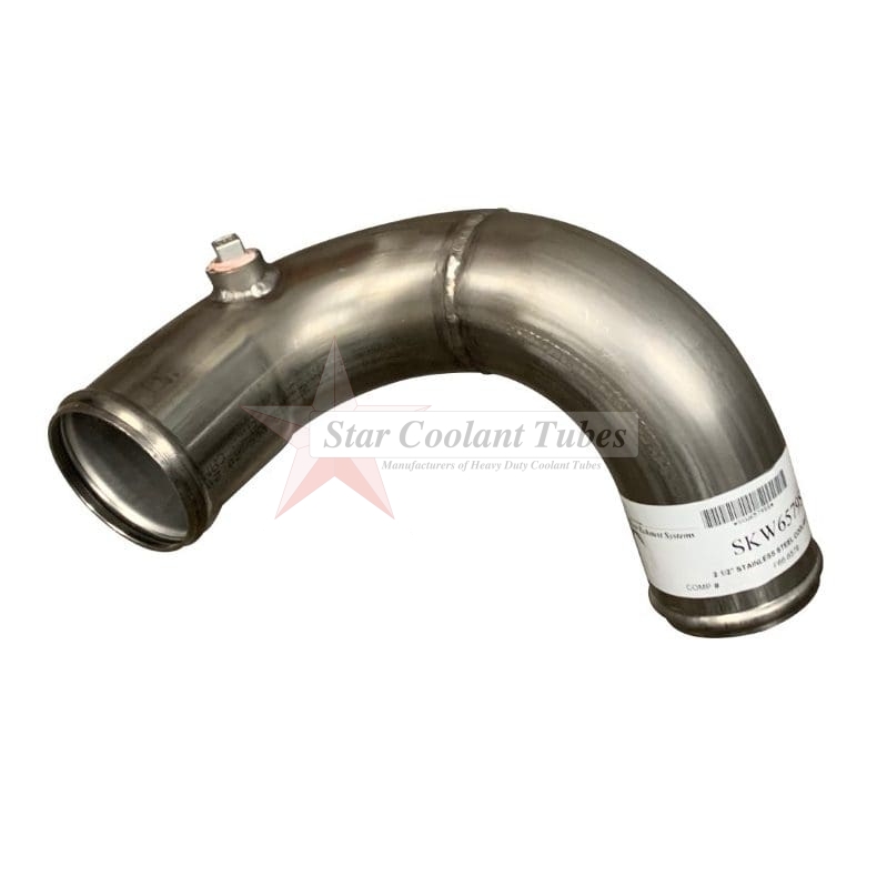 K181-6579 Stainless Steel Coolant Pipe for Kenworth Trucks