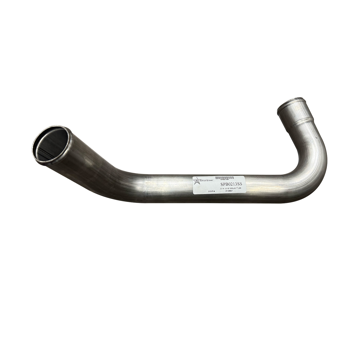 07-06647 Stainless Steel Upper Coolant Pipe for Peterbilt Trucks