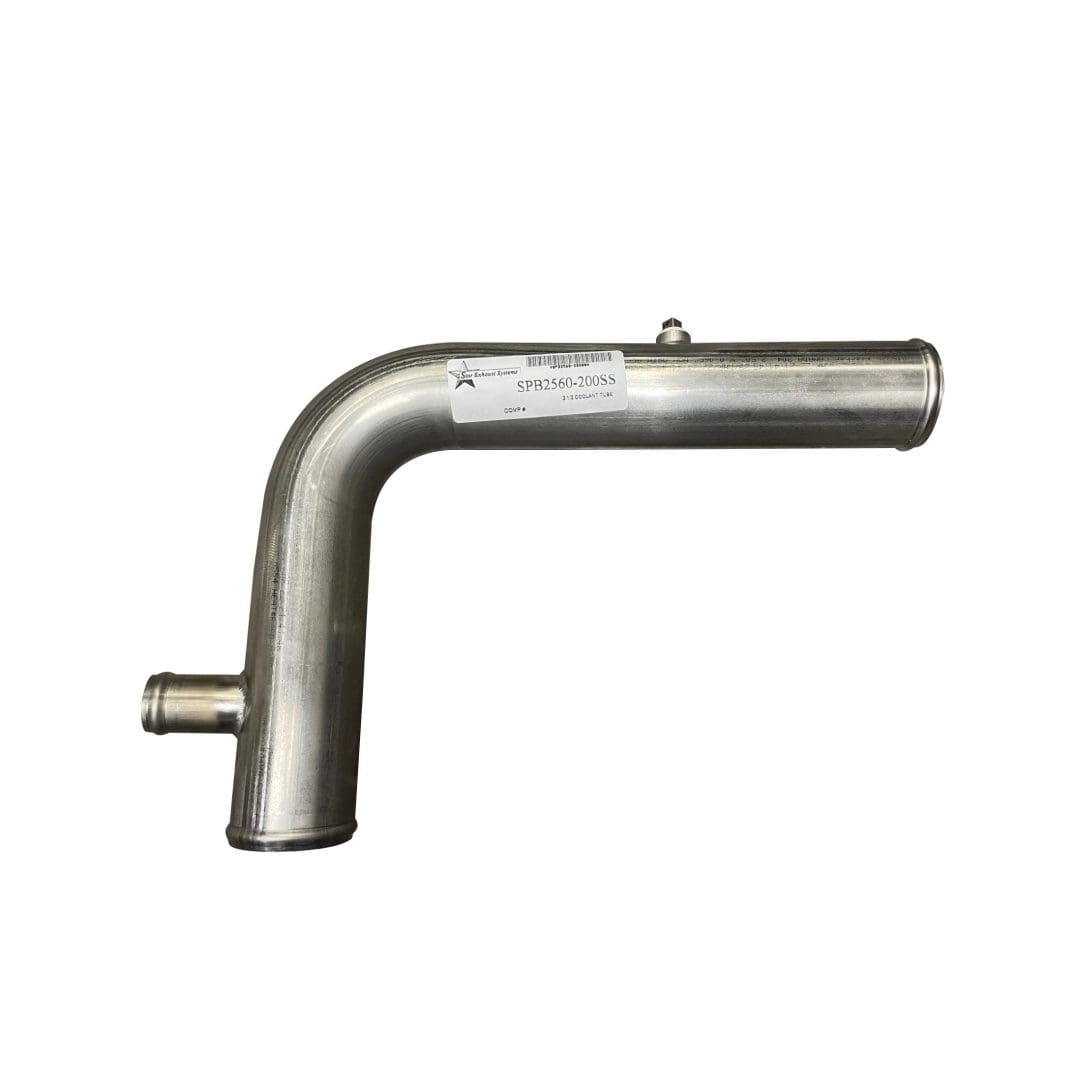 F66-2560-200 Stainless Steel Lower Coolant Pipe for Peterbilt Trucks