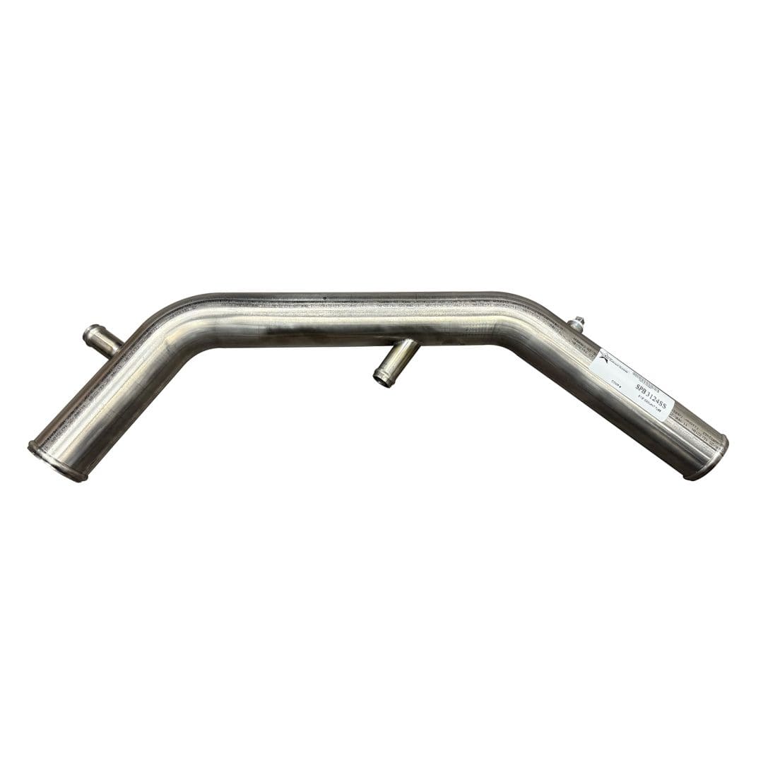 F66-3124 Stainless Steel Lower Coolant Pipe for Peterbilt Trucks