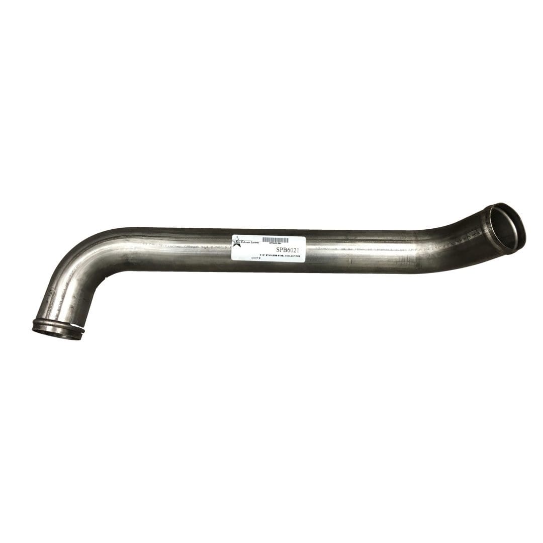 F66-6021 Stainless Steel Upper Coolant Pipe for Peterbilt Trucks