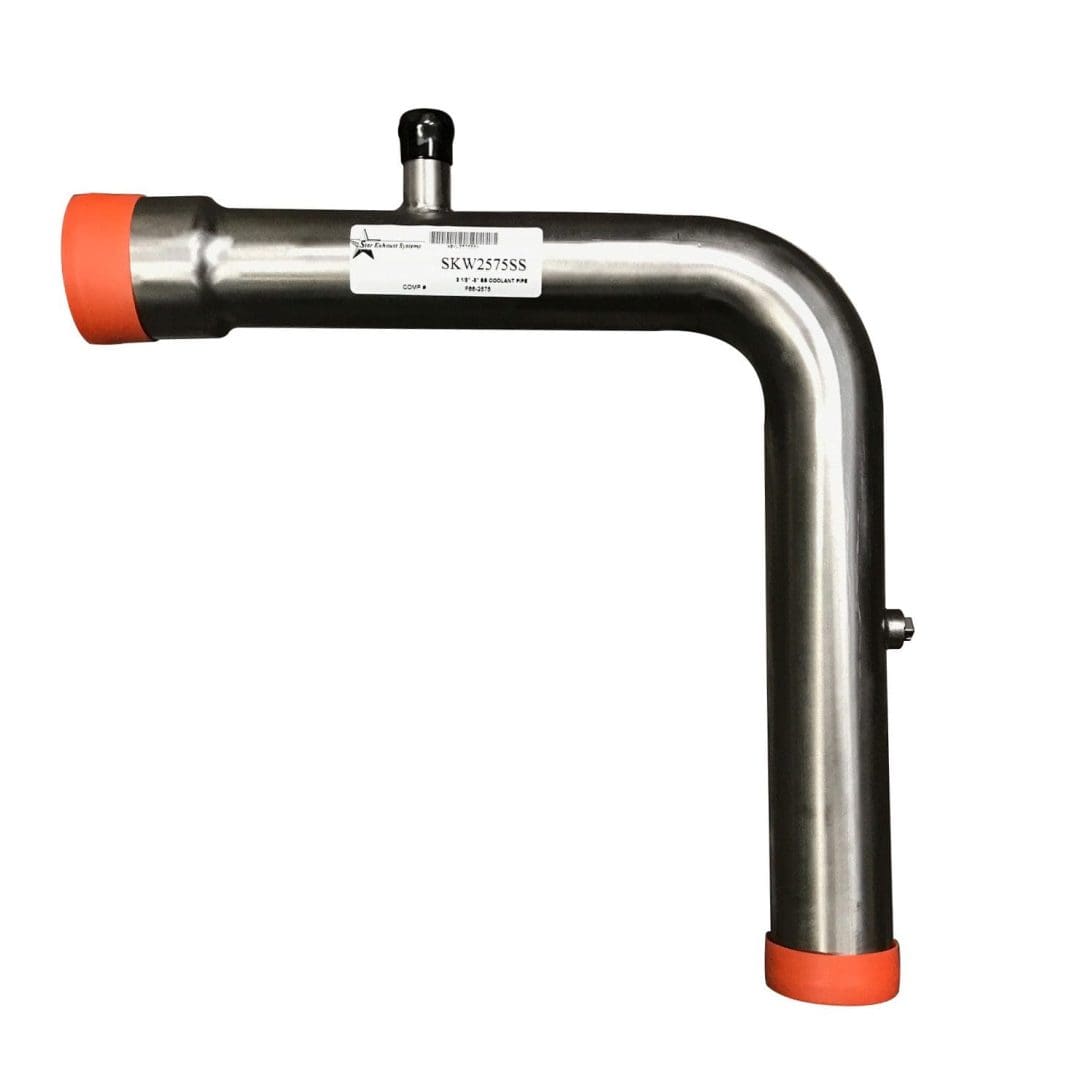 F66-2575 Stainless Steel Lower Coolant Pipe for Kenworth Trucks