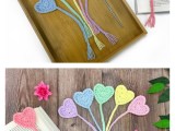 9 Lovely Heart Bookmark Crochet Patterns Page 2 Of 2