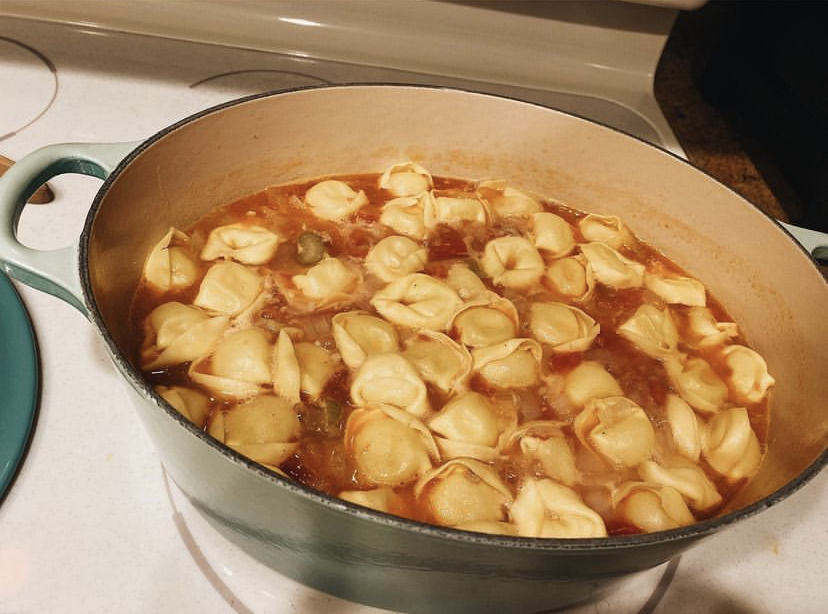 Weight Watchers Friendly Tortellini Soup