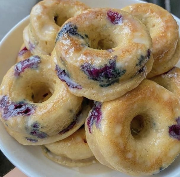 Blueberry Donuts