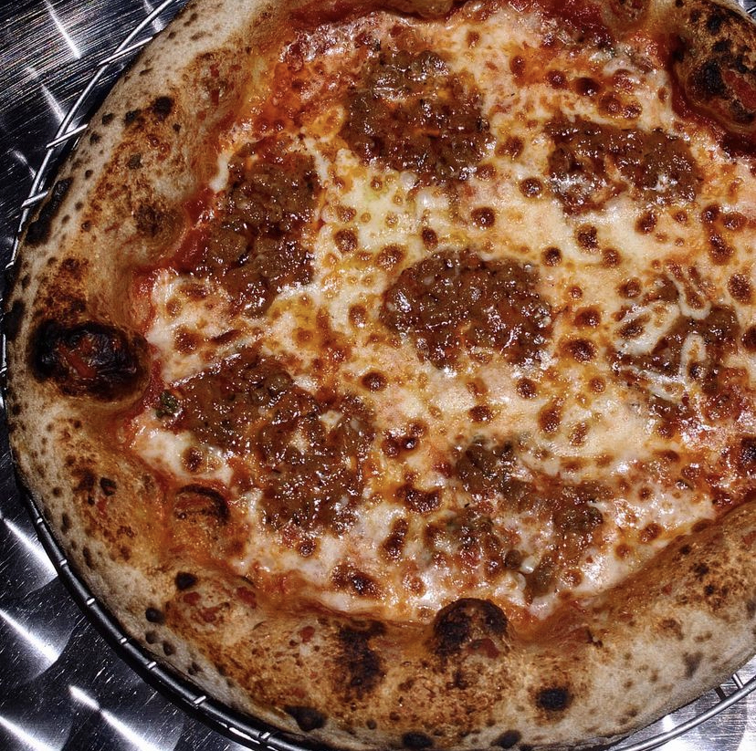 Pizza bolognese 