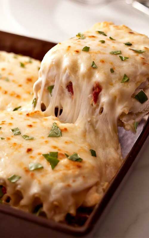 Cream Cheese Chicken Lasagna