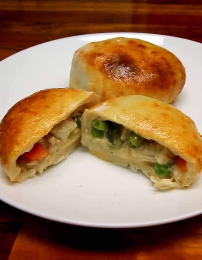 Chicken Pot Pie Bombs