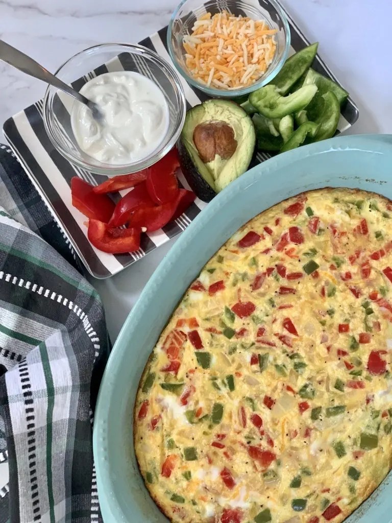 Low Point Denver Egg Casserole 