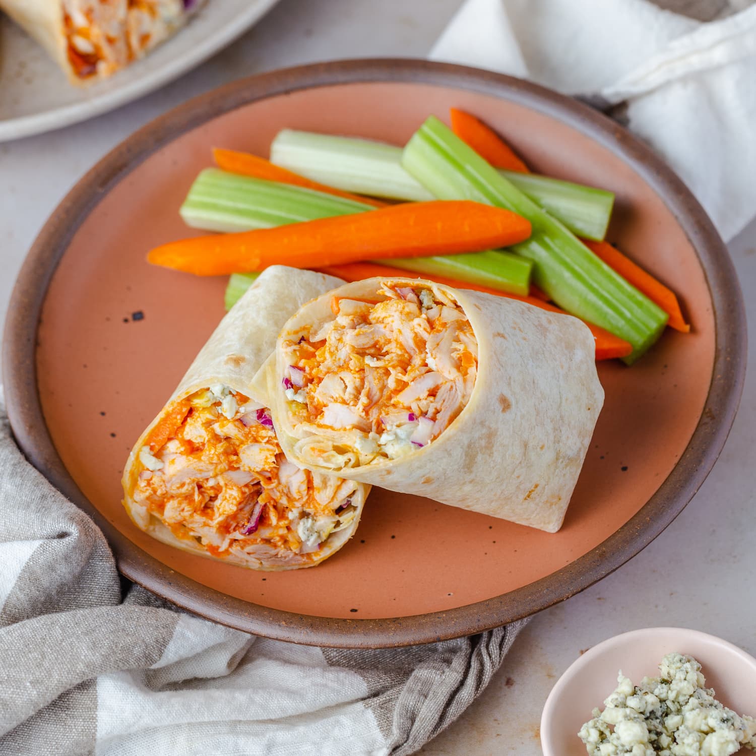 Buffalo Chicken Folded Wrap