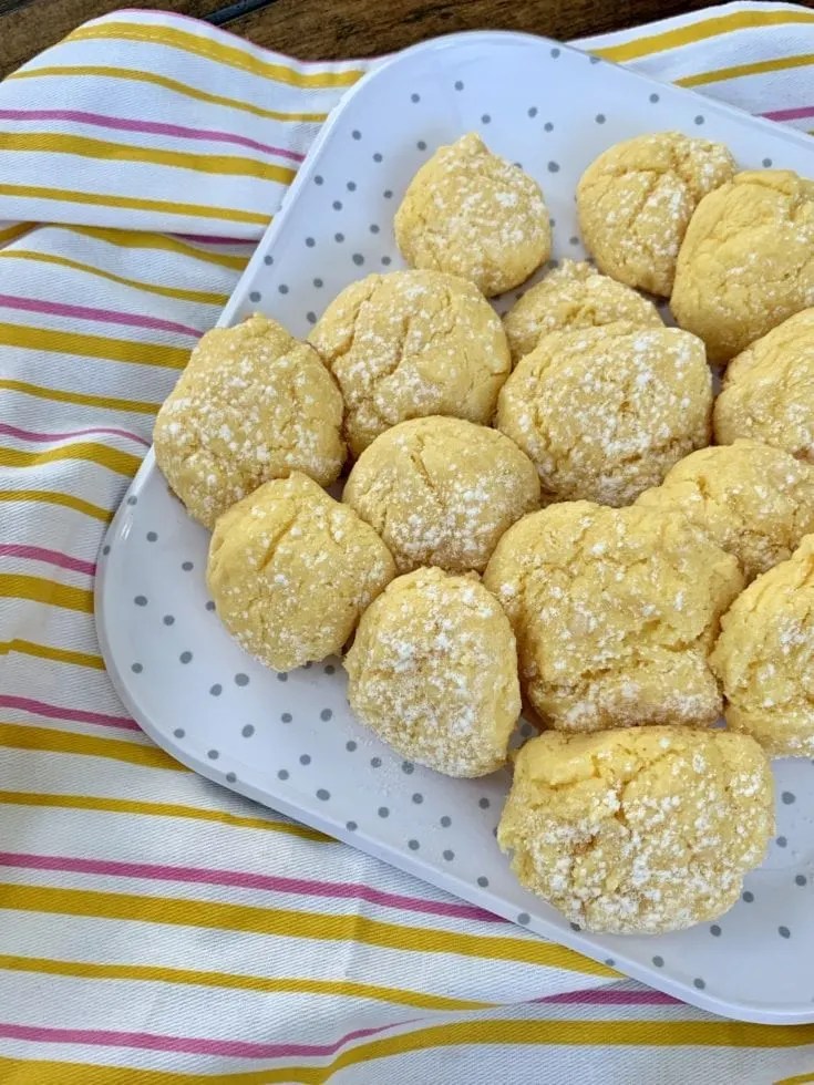 Easy Lemon Drop Cookies