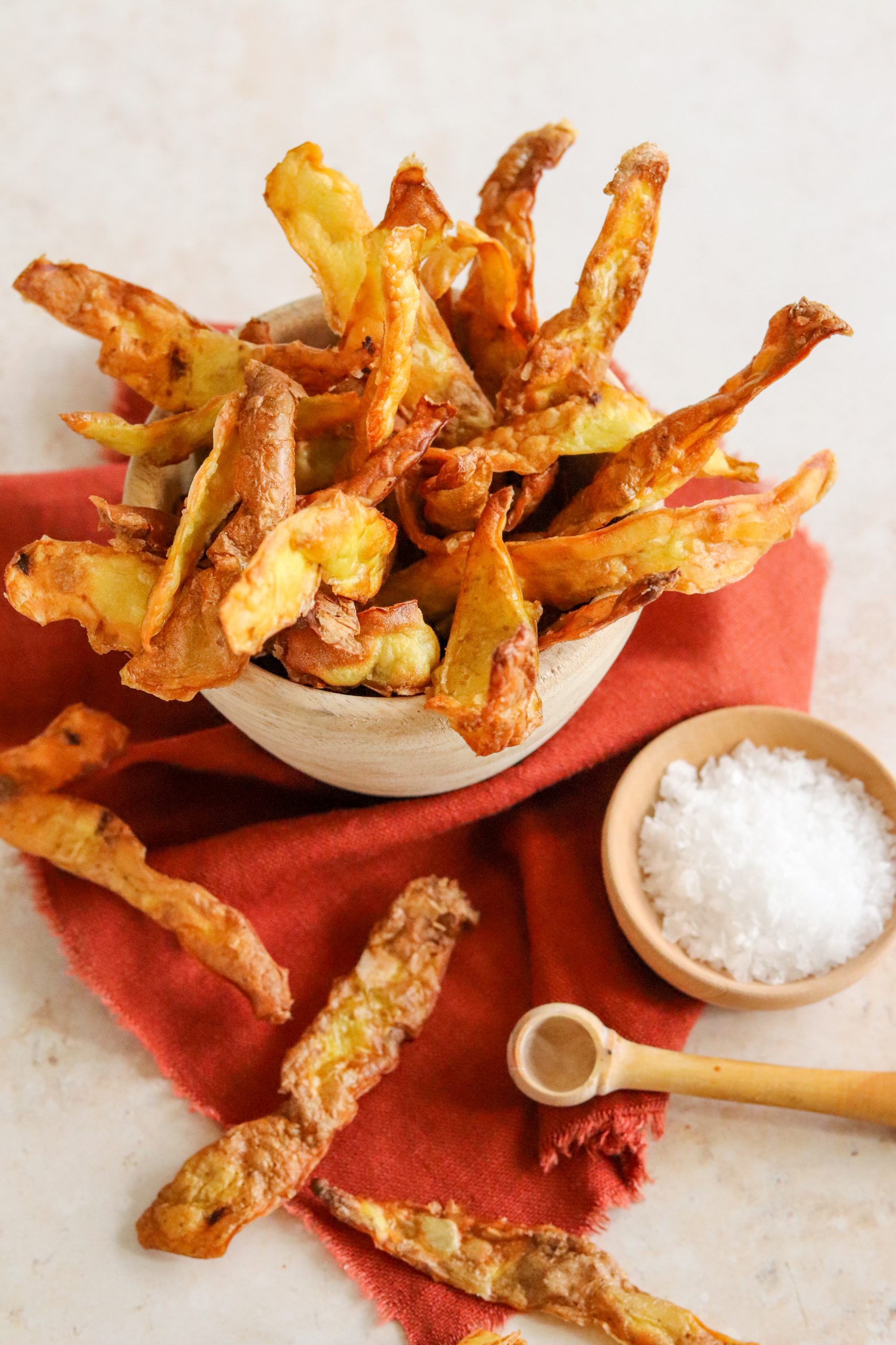 Air fryer potato skins