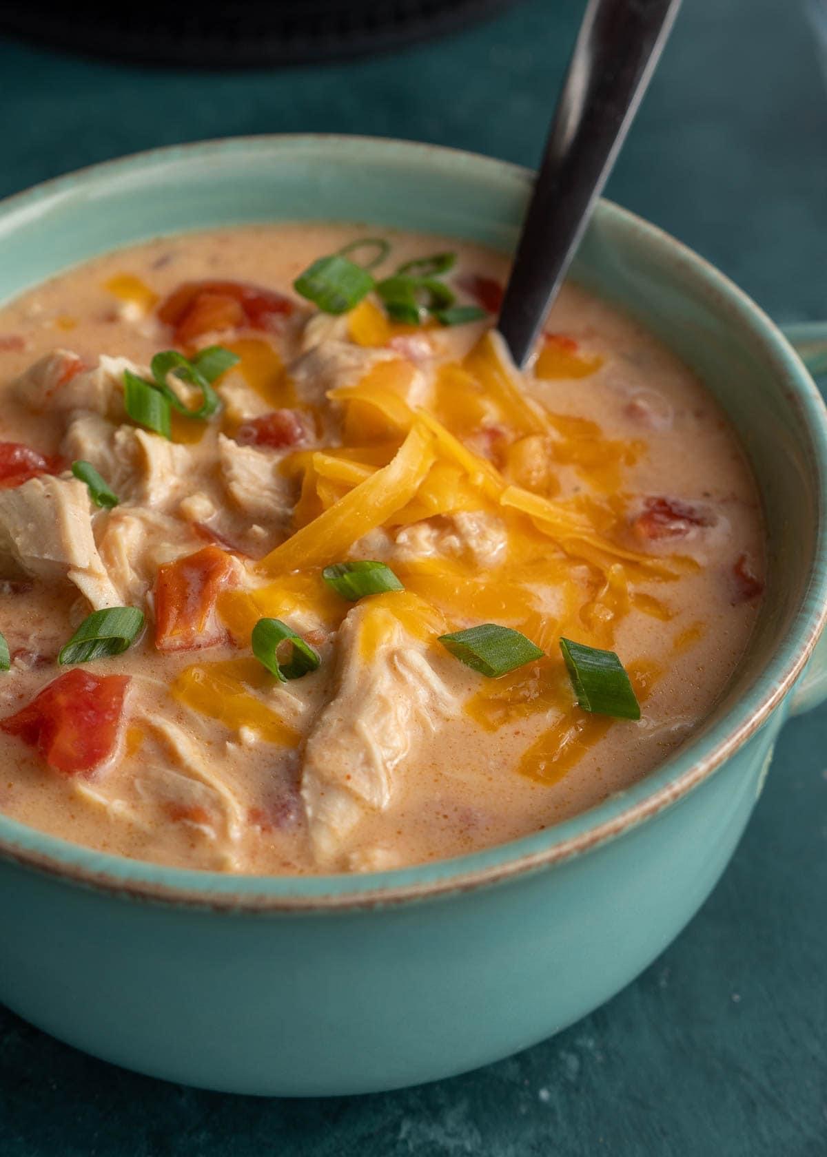 WW Cheesy Rotel Soup