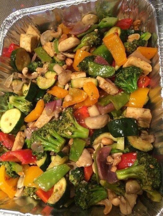 Weight Watchers stir-fry vegetables