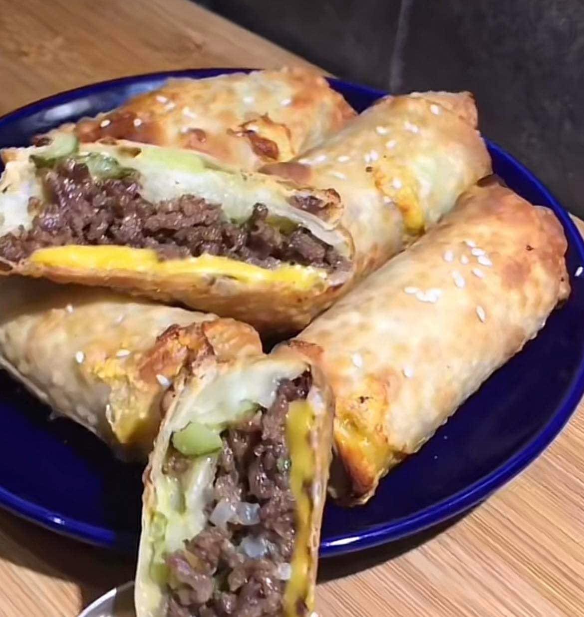 Philly Cheesesteak Eggrolls