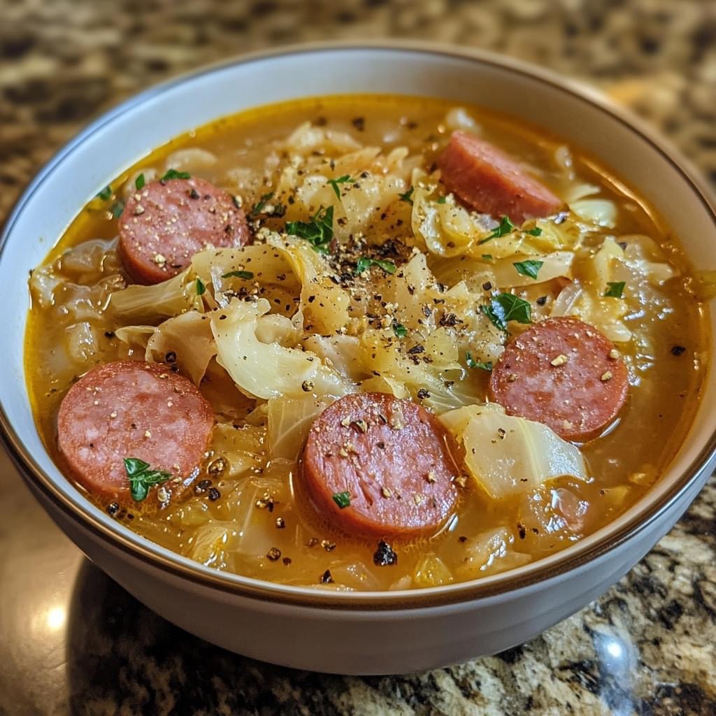 Kielbasa and Cabbage Soup
